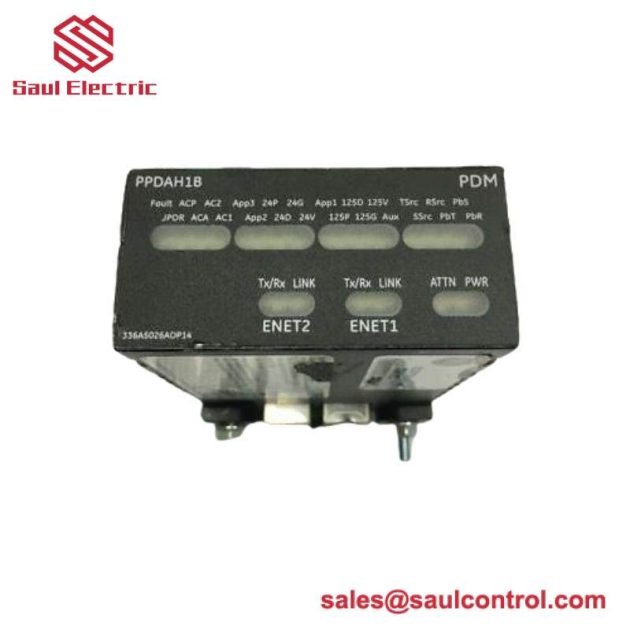 GE IS220PPDAH1B: Precision Control Module for Industrial Automation