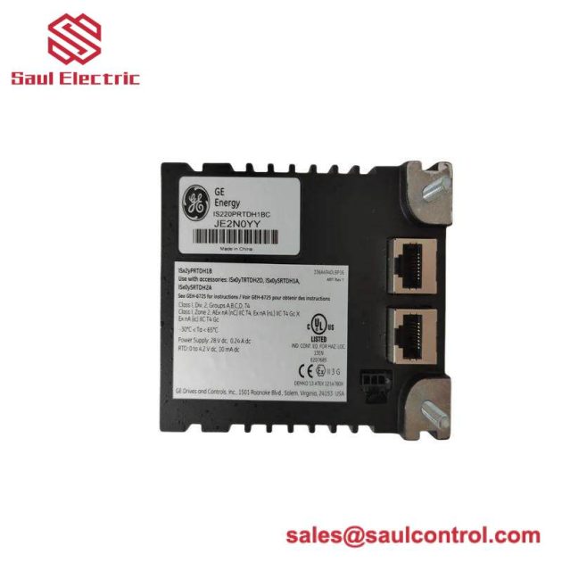 GE IS220PRTDH1B: Advanced RTD Input Module for Industrial Control