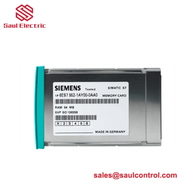 Siemens 6ES7952-1AK00-0AA0 RAM Memory Card for S7-400