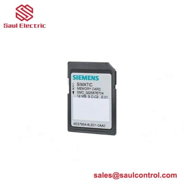 SIEMENS 6ES7954-8LC03-0AA0: SIMATIC S7 Memory Card for Industrial Automation