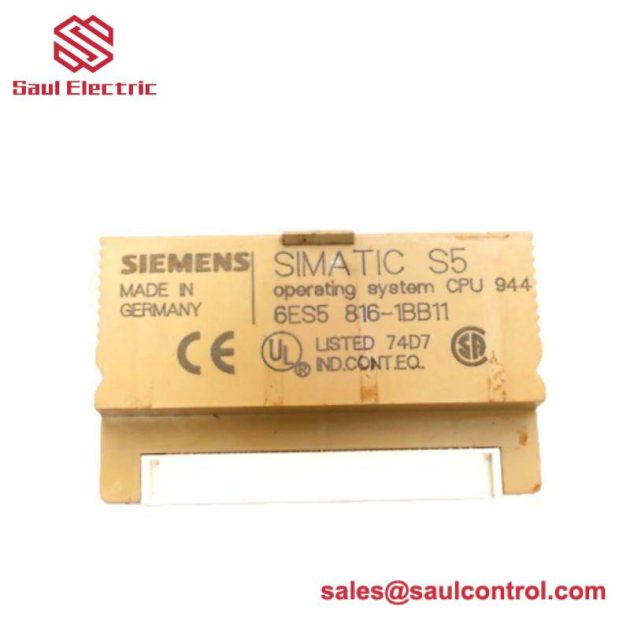 SIEMENS 6ES5816-1BB11: Advanced Control Module for Industrial Automation