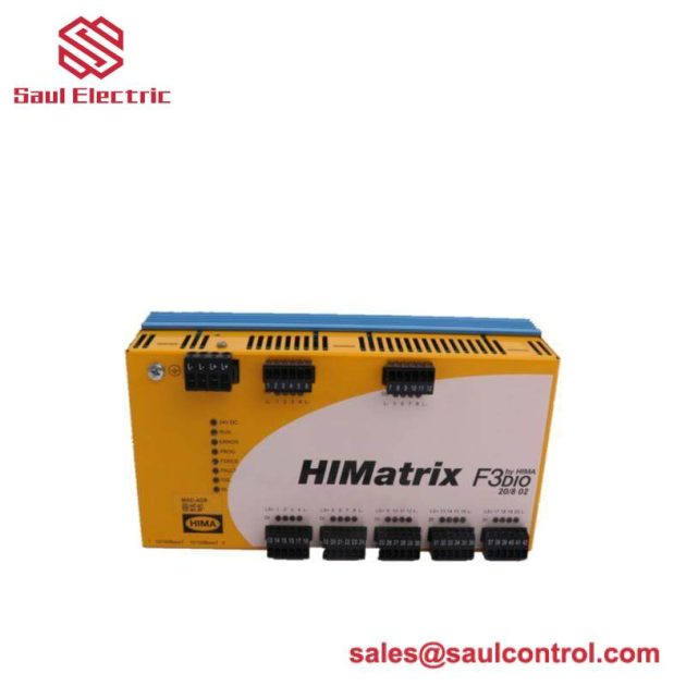 HIMA HIMATRIX F3DIO20/802 Digital I/O Module - Precision Control Solutions for Industrial Automation